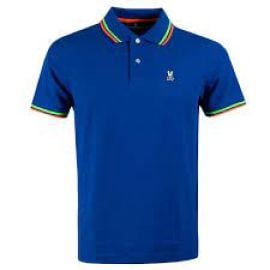 Lincoln Neon Tipped Polo at Psycho Bunny