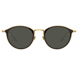 Linda Farrow Luis Oval Sunglasses at Linda Farrow