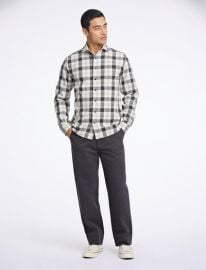 Lindbergh Checked Twill Structure Shirt - Overshirts - Booztcom at Boozt