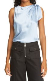 Lindsey Bow Silk Tank by Cinq a Sept at Nordstrom Rack