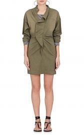 Lindsey Cotton-Blend Shirtdress by Isabel Marant Etoile at Barneys