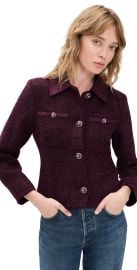 Line & Dot Charli Jacket Maroon M at Shopbop