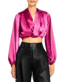 Line Dot Simone Cropped Top Bloomingdales at Bloomingdales