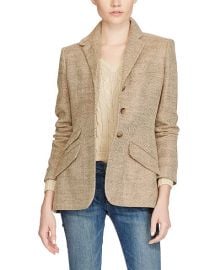 Linen Herringbone Blazer at Ralph Lauren