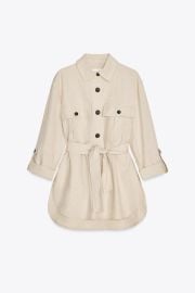 Linen Safari Shirt at Zara
