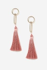 Link Tassel Earrings at Topshop