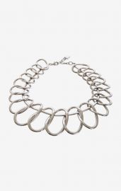 Linked Oval Necklace at Bcbg