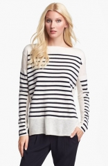 Linked stripe sweater by Vince at Nordstrom