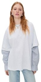 Lioness Bottega Shirt Grey XL at Shopbop