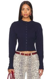 Lioness Head In The Clouds Cardigan In Navy at Revolve