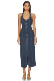 Lioness Kenny Maxi Dress In Indigo at Revolve