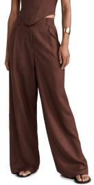 Lioness La Quinta Pants Chocolate L at Shopbop