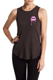 Lip Graphic Muscle Tank by Chaser at Nordstrom Rack