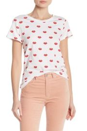 Lip Print Tee by French Connection at Nordstrom