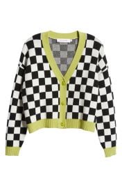 Lisa Says Gah Andretti Cardigan in Racecar Size Medium at Nordstrom