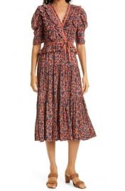 Lisette Floral Cotton Midi Dress at Nordstrom