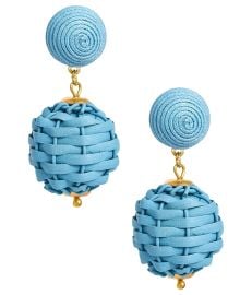 Lisi Lerch Mini Whidden Earring Florida Friends in Carolina Blue at Lisi Lerch