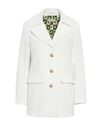 Lisou Bianca Ivory Tailored Corduroy Jacket at Lisou
