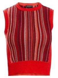 Lisse Stripe Knit Tank Top at Saks Fifth Avenue