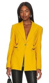 Lita By Ciara Ring Blazer In Saffron at Revolve