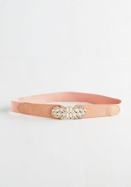 Little Bit of Glitz Belt in Rose at ModCloth