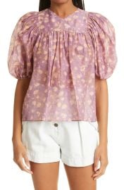 Livana Cotton & Silk Blouse at Nordstrom