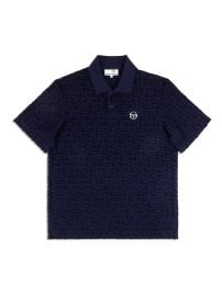 Livata Monogram Polo- Maritime Blue at Sergio Tacchini