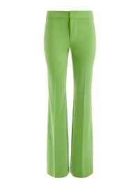 Livi Straight Leg Trouser In Parrot Alice And Olivia at Alice + Olivia