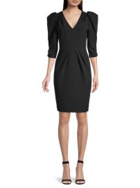 Livia Puff-Sleeve Sheath Dress at Saks Fifth Avenue