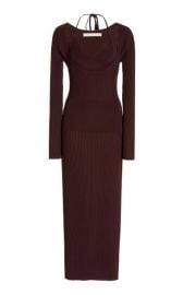 Liza Layered Ribbed-Knit Midi Dress By Jonathan Simkhai at Moda Operandi