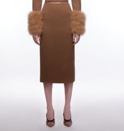 Lizelot Crepe Pencil Skirt By Harithand at Moda Operandi