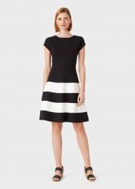 Lizzie Jersey Colourblock Dress by Hobbs at Hobbs