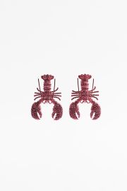 Lobster Earrings by Zara at Zara