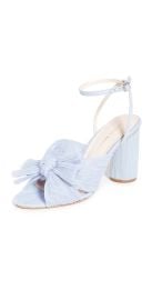 Loeffler Randall Camellia Pleated Bow Heel with Ankle Strap at Shopbop