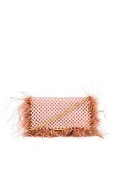 Loeffler Randall Mimi Beaded Clutch in Blush Pearl from Revolve com at Revolve