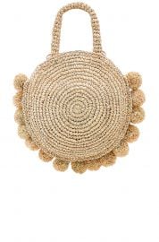 Loeffler Randall Straw Circle Tote in Natural at Revolve