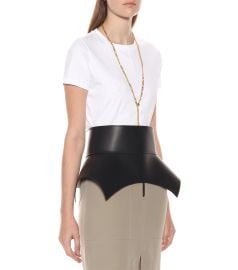 Loewe - Obi leather corset belt at Mytheresa