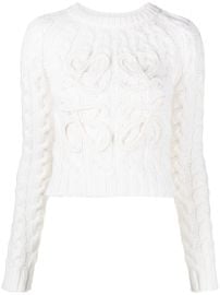 Loewe Anagram appliqu Jumper at Farfetch