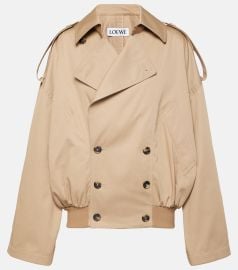 Loewe Balloon Double Breasted Jacket at Mytheresa