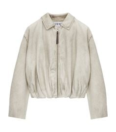 Loewe Cotton Draped Jacket at Harrods