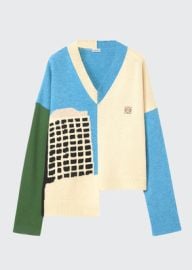 Loewe L A Series Colorblock Wool Sweater at Bergdorf Goodman