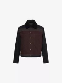 Loewe Panelled Colour Block Denim Jacket at Selfridges