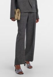 Loewe Wool Cropped Blazer and Pants at Mytheresa