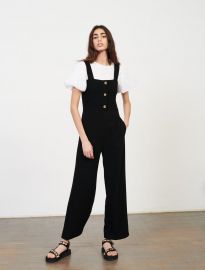 Logo Button Overalls by Maje at Maje