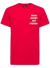 Logo Print Cotton Jersey T-shirt by Make Money Not Friends at Luisaviaroma