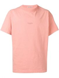 Logo Print Tee by Acne Studios at Farfetch