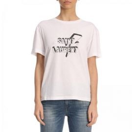 Logo Tee by Saint Laurent at Giglio