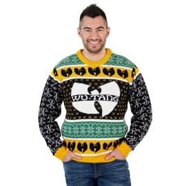 Logo Ugly Christmas Sweater by Wu Tang Clan by Costume Agent at Walmart