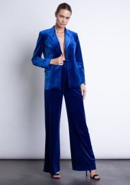 Lola Velvet Blazer - XS - at Karina Grimaldi