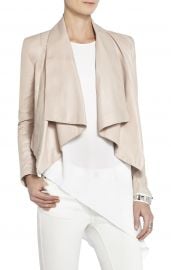 Lola leather jacket at Bcbg